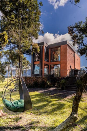 CABANA HORSES LA CONTEMPORANEA próximo a cidade e vista ponto turístico Pedra Morro do Campestre